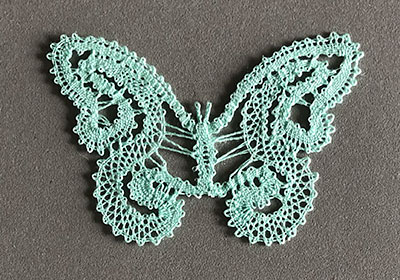 Papillon vert de Christine (Modèle de MJ Massol)